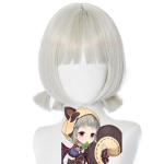 Genshin Impact Sayu Cosplay parukas Simuleeritud peanaha kuumakindel parukas Rollim&auml;ng Karnevali rekvisiidid Aksessuaarid SAYU Genshin Hair