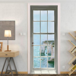 Klaas V&auml;lismaastik Uksekleebised Muraux Kodu Pulmakaunistus Tapeet Plakat Toa sisustus Esteetiline vannituba 9