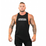 Muscleguysi kaubam&auml;rgi j&otilde;usaalid riided Fitness kapuutsiga meeste kulturism Stringer Tanktop Workout &uuml;hekordsete varrukateta kapuutsiga s&auml;rk M must
