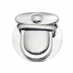 Kotilukk &otilde;lakott P&ouml;&ouml;ratav keeratav lukk metallist pandlaga k&auml;ekoti klambrid, suletav lukk rahakoti jaoks Totes Kotitarvikud kuld