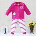 Lastele T&uuml;drukutele Veluurist Talvise S&auml;rgi Komplekt Vabaaja komplekt Spordir&otilde;ivad N&ouml;&ouml;bid Soojad Riided T-s&auml;rk Pikkade varrukatega P&uuml;ksid J&otilde;uluriided 86 roosa