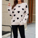 Winter love pullover naiste kootud kampsun naiste pluss suuruses avar sviiter naistele S