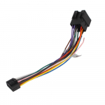 Juhtmestiku adapter ISO standardse pistiku adapter 16 kontaktiga pistikuga kaabel auto stereoraadio ALPINE auto juhtmestiku adapteri autotarvikute jaoks