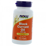 Mustas&otilde;stra seemne&otilde;li, Black Currant Oil 500, Now Foods 100 pehmet kapslit (71128005) 100softgels