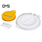 3 tk/komplekt Mugav kartulikr&otilde;psude alus, &otilde;livaba praktiline kr&otilde;bedate laastude valmistamise t&ouml;&ouml;riist k&uuml;psetusplaadi viilutamiseks Sets