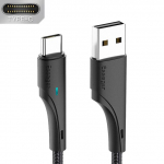 Essager C-t&uuml;&uuml;pi USB-kaabel 3A kiirlaadimise mobiiltelefonide laadimisjuhe Xiaomi 12 Redmi Note 11 10 Pro jaoks Samsung Oneplus Data Wire 0.25m must