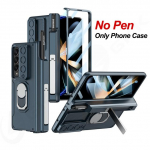 Samsung Galaxy Z Fold 4 &uuml;mbrise p&otilde;rutuskindel armor klaaskaanega liugobjektiiv Samsung Z Fold4 magnetilise hingega aluse &uuml;mbrisele For Galaxy Z Fold 4