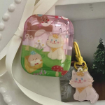 Ins Dog ripats v&otilde;tmehoidja Imd Puppy Flower Butterfly juhtmevaba Bluetoothi ​​k&otilde;rvaklappide &uuml;mbris Apple Airpod 1 2 Pro 3 2. laadimiskasti jaoks For Airpods Pro