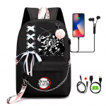 Anime Bookbag Unisex koolikotid poistele t&uuml;drukutele Mochilase multifilmide printimine s&uuml;learvuti kotikott Teismeliste seljakott Tagasi kooli seljakott