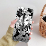 &Uuml;mbris Samsung A51 A71 A21s Capa jaoks Galaxy A12 A31 A32 A52 A02s A11 A41 A72 A91 pehme telefoni kattega Demon Slayer Anime Samsung A91