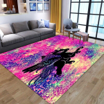 3D Roosa &Uuml;kssarviku vaip T&uuml;drukute Tuba Multifilmi Lastetuba Elutoa ala Vaibad Magamistuba Vaiba k&otilde;rval R&otilde;du Vaip Beebi esiku matt P&otilde;randamatt 100x120cm