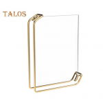 Fotoraam geomeetriline fotode salvestamine Raske t&ouml;&ouml;korras ilus lauaarvuti metallist pildiraam Kodutarbed S roosa kuldne v&auml;rv