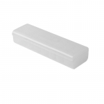 Kaabli hoiukarp Suure mahutavusega l&auml;bipaistev mitme kambriga lauaarvuti laadimiskaabli &uuml;mbris V&otilde;tme ehtekarp kodutarbed valge