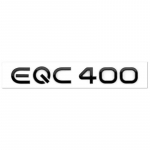 3D Letters ABS Chrome EQC400 4MATICi embleemi kleebised EQC 400 tagumise pagasiruumi auto kujundamiseks EQC 400 must