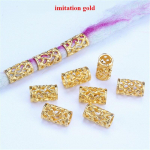 5 tk metallist Aafrika juukser&otilde;ngad helmed mansetid torud v&otilde;lusid rastapatsid karvad paelad ehted kaunistustarvikud