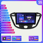 Hizpo 2din Android Autoradio jaoks Transit Tourneo Custom 2013-2021 autoraadio multimeedia videopleier GPS Navi peaseade Carplay DAB Auto 4G RDS FM SWC S5 8Core 4G 64G AI