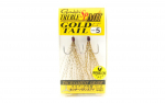 Gamakatsu 42187 Treble Hook SP MH Feather Gold Saba suurus 5 (6867)