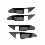 Puitkaunistus Toyota RAV4 RAV 4 XA50 50 auto keskkonsooli istme k&auml;etoe karbi katte keskse k&auml;etoe paneeli jaoks Peach WoodxFJ