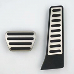 Pedaalikomplekt Land Rover Range Rover HSE 2005-2012 roostevabast terasest automaatse pedaalikatte gaasipedaali piduripedaali autole must