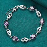 925 h&otilde;bedane lilla tsirkoon k&auml;ev&otilde;ru naiste moeehtetele 20cm