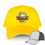 Unisex m&uuml;ts GUNS N ROSE NIGHTRIAN Pesapallim&uuml;tsid Unisex naiste rokk suvine 100% puuvillane Snapback m&uuml;ts punk pealuu roosi disain Adjustable