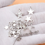 20tk/komplekt Star Charms Aksessuaarid ehete jaoks Armsad esemed Trend