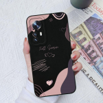 Xiaomi 10 11 12 13 Lite 10T 11T 12T 12S Ultra 11X Pro &uuml;mbriste jaoks, kate Fashion Love Heart kaamera kaitse ruudukujuline vedel silikoon Xiaomi kaitseraua jaoks Xiaomi Mi 10 Lite