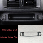 Stainless steel For Nissan Navara NP300 accessories 2017 2018  car styling Car rear Charging USB interface frame Cover
