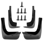 Auto porilapid Toyota Corolla AE140 2007-2013 eesmised tagumised porilauad porilapid 4tk/komplekt Pritsmekaitsed must