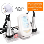 Professionaalne kaalulangetamise masseerija ultraheli kavitatsiooniga keha salendav k&otilde;ht talje rasvap&otilde;letusmasin RF nahka t&otilde;stev vananemisvastane UK Plug