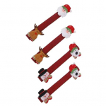 4 tk Christmas Snowflake Vastupidav toiduk&uuml;lmiku k&auml;epidemega kate Pehme pestav plekke ennetav k&uuml;lmiku kate 4pcs
