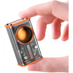 Kaasaskantav Bluetooth-k&otilde;lar koos tuledega, l&auml;bipaistev juhtmevaba mini-Bluetooth-k&otilde;lar koos TWS-iga, Perfect Small Speaker HD heli ja bassiga oranž