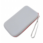 Ruudukujuline silikoonist kosmeetika hoiukott Outdoor Travel Solid Color Wash ladustamise korraldaja helehall v&auml;rv