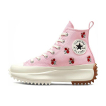 Converse Run Star Hike Platvormiga K&otilde;rged Tikitud Lilledega - P&auml;ikeset&otilde;usu Roosa Unisex Tossud &Uuml;likoolipuna A05192C 46.5