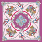 Kvaliteetsed luksuslikud siidist sallid peapael Sallid kaelasall naistele kett siidist sall naiste dekoratiivne sall 90*90cm