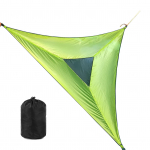 K&auml;mping Hammock Kaasaskantavad v&otilde;rkkiiged mitmele inimesele matkamiseks Reisiks seljakoti tagaaias ja aias 280cm roheline