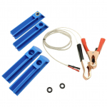 Loputuspuhasti adapter auto k&uuml;tusepihusti testeri jaoks k&uuml;tusepumba r&otilde;hu test auto diiselgaas sinine