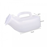 1200 ml kaasaskantav auto uriinipissi k&auml;epidemega Camp mobiilne tualett uriinipudel meeste pissuaarihoidla