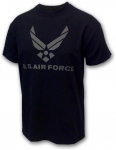 Armed Forces Gear US Air Force Reflective PT Tee l&uuml;hikeste varrukatega Li Unisex T-s&auml;rk S