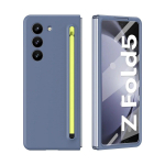 Matte hingedega &uuml;mbris Samsung Galaxy Z Fold 5 4 3 2 vedelast silikoonist armor p&otilde;rutuskindel 360 t&auml;isekraani kaitsekate For Galaxy Z Fold 4