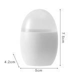 Loominguline k&uuml;lmkapi kleebiste hambaorki kast Magnetiline hambaorki hoidja L&auml;bipaistev hambaorki jaotur Mikrolaineahju kleebised k&ouml;&ouml;git&ouml;&ouml;riist valge
