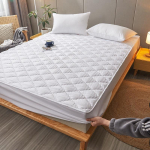Veekindel paks kattemadratsi kaitse Reguleeritavad liibuvad voodilinad Voodikatted Antibakteriaalne padi voodipesu voodilinad Kodumadratsi kaitse 90cmx200cm Only a sheet