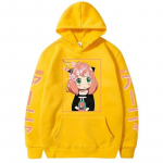Naljakas Anime Spy X Perekond Kawaii Forger Anya Pusad Prinditud Unisex Naiste Pusad T&auml;navar&otilde;ivad Pusad Pulloverid Unisex r&otilde;ivad 2XL