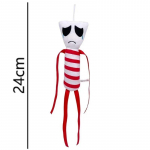 18-43 cm Kawaii h&auml;mmastav digitaalne tsirkuse pl&uuml;&uuml;sis m&auml;nguasi, pehme t&auml;idisega pl&uuml;&uuml;sis, h&auml;mmastav digitaalse tsirkuse animatsiooni roll klouninukk