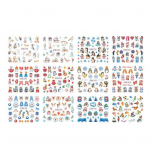 Eemaldatav manik&uuml;&uuml;ri kleebis, millel pole j&auml;lgi C