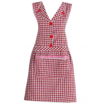 Kasulik, suure taskuga &otilde;likindel vastupidav k&ouml;&ouml;gip&otilde;ll Rasvavastane kulumisvastane kombinesoon s&ouml;&ouml;gitoa toiduvalmistamise p&otilde;ll