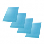 4 tk libisemiskindel matt Korduvkasutatavad lekkekindlad k&uuml;lmiku riiulivoodrid, mida on lihtne puhastada. K&ouml;&ouml;gikapi matt koju sinine