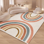Moodne minimalistlik v&auml;rviline elutoa magamistoa vaip libisemisvastane pestav vabaaja vaipkattega p&otilde;randamatid kodukaunistused vaibad 120x160cm
