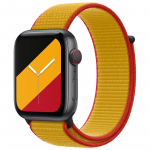 Nailonist spordiaasa rihm Apple Watch SE jaoks 6 7 3 4 5 WatchBand iWatch 42mm 38mm 41mm 45mm nutikella rahvusvaheline k&auml;ev&otilde;ru For 38MM/40MM