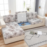 Uus veniv diivanipadja kate Solid spandex istmepadja istme kate M&ouml;&ouml;blikaitse veniv pestav eemaldatav kate Normal Size1(S)-1pc